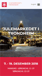 Mobile Screenshot of julemarkedet-trondheim.no